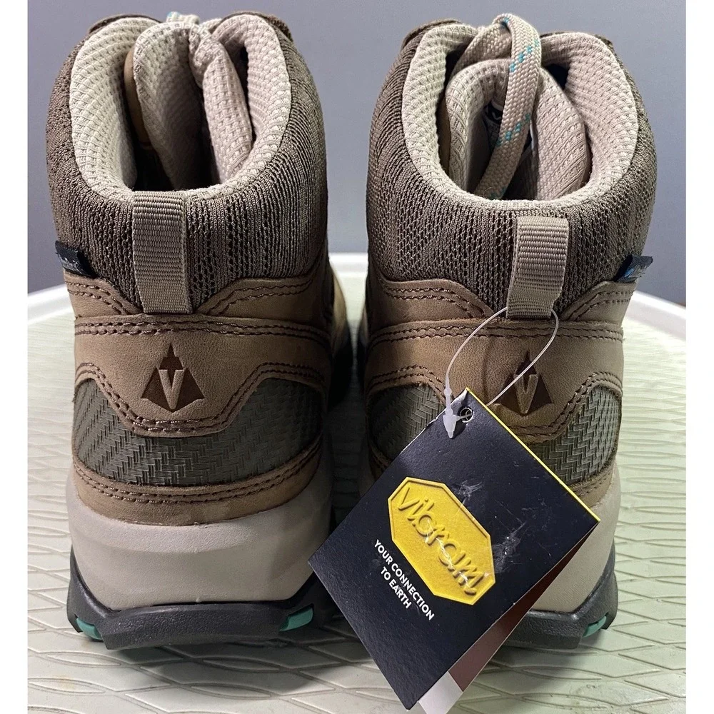 Vasque Vibram Women's Leather Ultradry XS Trek Hiking Winter Boots Brown Sz. 8 M